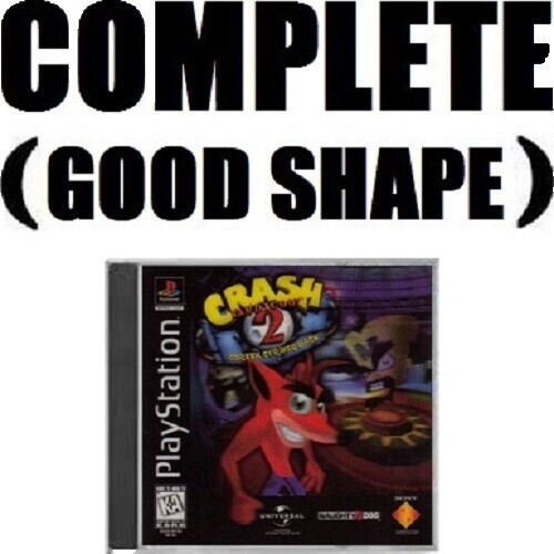 Crash Bandicoot 2: Cortex no Gyakushuu! [Sony PlayStation - SCPS