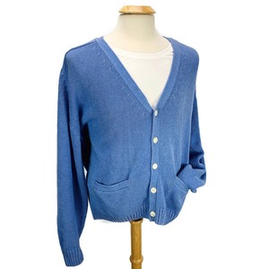 mens light blue cardigan