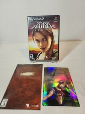 Lara Croft: Tomb Raider Legend (Sony PlayStation 2, 2006) CIB PS2 N Sticker