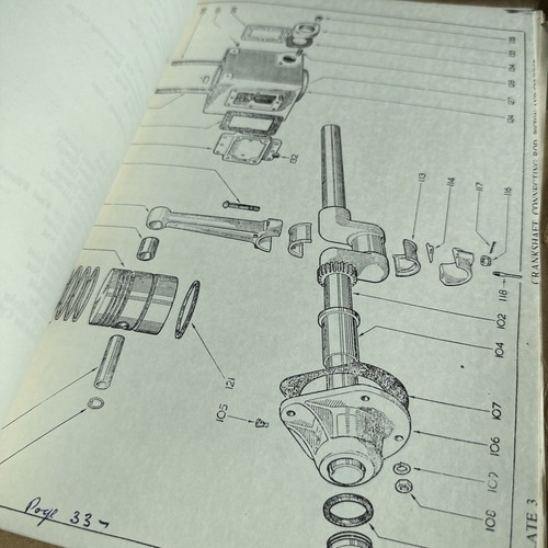 LISTER Instruction Book Parts List Book 103/363 6-1, 8-1, 12-2 Engines Reprint - Picture 13 of 18
