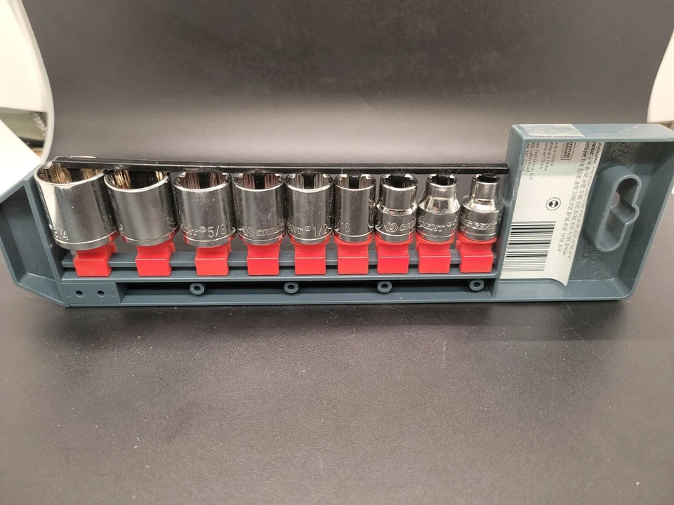 Crescent CSAS4N Steel SAE 12-Point Socket Set 3/8 in. Drive x Assorted Size - Image 3 of 4