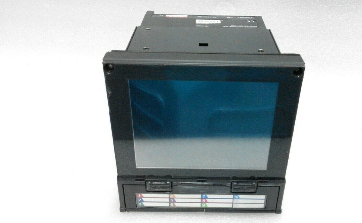 新品 KEYENCE タッチ型ペーパーレスレコーダー TR-W500