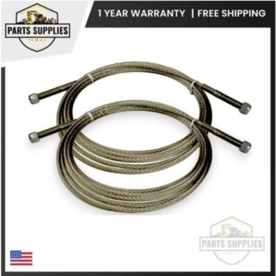 Set Of Two (2) Equalizer Cable Fits Rotary Lift Spoa9 Fj Cce Indicado