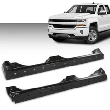 Fit For 14-18 Chevry Silverado GMC Sierra Extended Cab Rocker Panel Left+Right