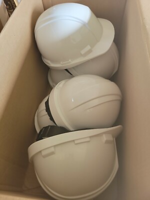 HONEYWELL NORTH A89 CSA  Hard Hat,Type 2, Class E,White 6 LOT 