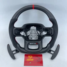 Matte Carbon Fiber Steering Wheel For Ford Raptor F-150 F150 Expedition 2021+