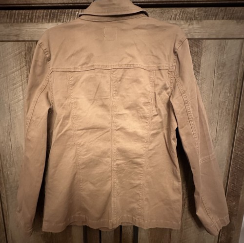 Classic Wardrobe Essential - Kensie  Brown Camel Sandstorm Stretch Jacket - L - Picture 2 of 6