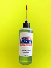 100% Synthetic Oil for lubricating Wristwatches, Liberty Oil-Large 4oz Bottle