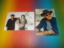 2 x Wolfgang Niedecke BAP signed autograph on autograph card
