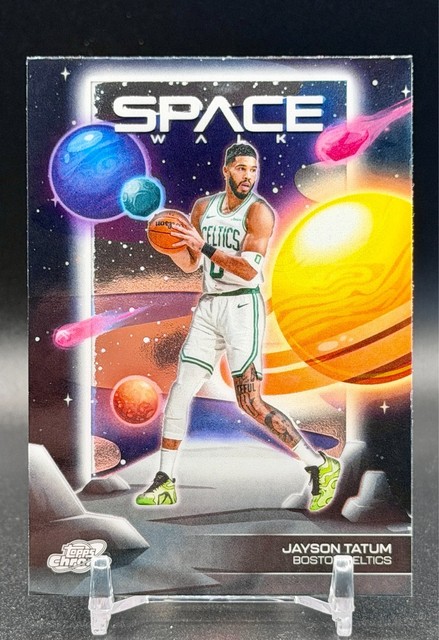 2025-26 Topps Cosmic - Jayson Tatum #SW-4 Space Walk Boston Celtics