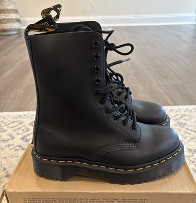 Martens 1490 BEX SMOOTH LEATHER MID CALF BOOTS