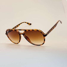 Image of Ray Ban RB4376 Havana frame Brown Gradient lens