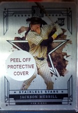 2024 Panini Impeccable - Stainless Stars Jackson Merrill #23 /99 (RC)