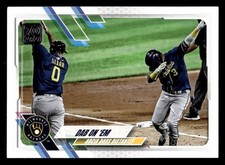 2021 Topps Dab on 'Em #7 Milwaukee Brewers