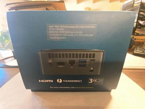 Intel computer NUC 10 PC mini 2TB SSD BXNUC1015FNHN FAB3 - Picture 2 of 12