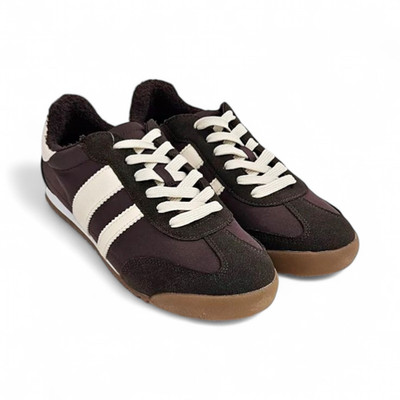 DV by Dolce Vita Revie Women's Lace-Up Sneaker (Size 9) Chocolate