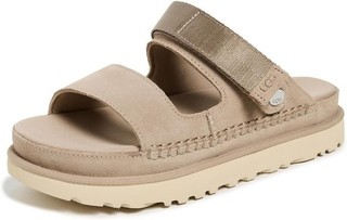 NEW UGG Goldenstar Glide Women's Sandals In Sand Colour SIZE UK 8 (No Box) Z03
