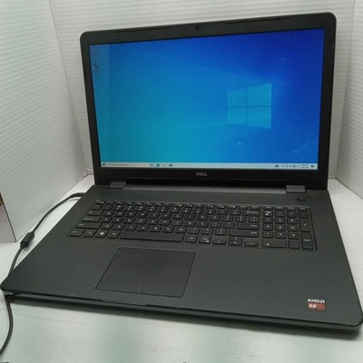 Dell Inspiron 5755 17.3'' Windows 10 Laptop AMD A8-7410 16GB RAM 1TB HDD No Batt^