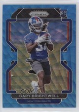 2021 Panini Prizm Rookie Blue Wave Prizm 154/199 Gary Brightwell #400 s6i