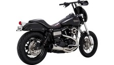 Vance & Hines 27635 Upsweep 2-Into-1 Exhaust System Brushed