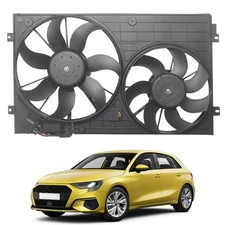 Radiator Cooling Fan Assembly VW3115114 for TT A3 Passat Golf Jetta