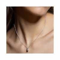 New Xenox Damen Kette XS91711 Halskette Silberkette Mit AnhäNger Silber