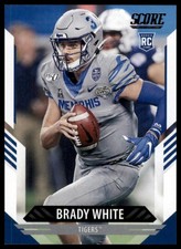 2021 Score Base Brady White RC Memphis Tigers 371
