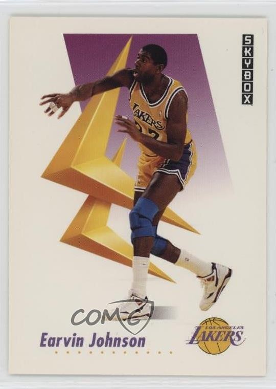 1991-92 Skybox Prototype Magic Johnson #137 HOF 5xh