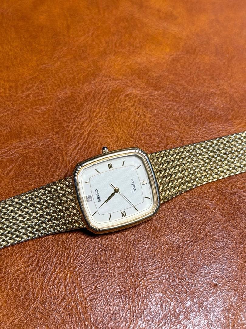 A179 SEIKO DOLCE Rectangular 90's - image 12