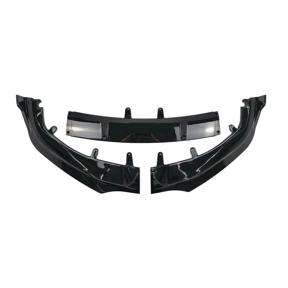 GT Style Glossy Black Front Lip Spoiler For BMW G14 G15 G16 840i M850i 2019-2026 - Image 2 of 4