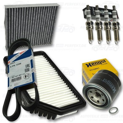 Inspektionskit Filter Satz Paket XXL (AK) KIA SOUL  1,6 GDi   2013 bis 2018