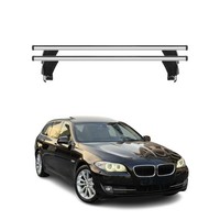Menabo DachträGer GrundtäGer FüR Bmw 5Er F11 Touring 2009-2017 50Kg Alu Grau 2X