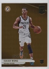 2023-24 Donruss Elite Rookies Orange Isaiah Wong #241 rw6