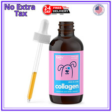 Skin and Coat Supplement for Dogs, Cats  Taily Liquid Collagen for Dogs  It...