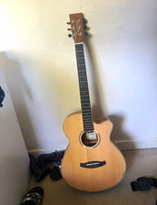 Tanglewood Discovery DBT SFCE BW Electro-Acoustic Cutaway Natural, with Gig Bag