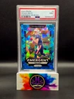 2024 Panini Prizm - Emergent Drake Maye #4 Blue Ice Prizm /99 (RC)
