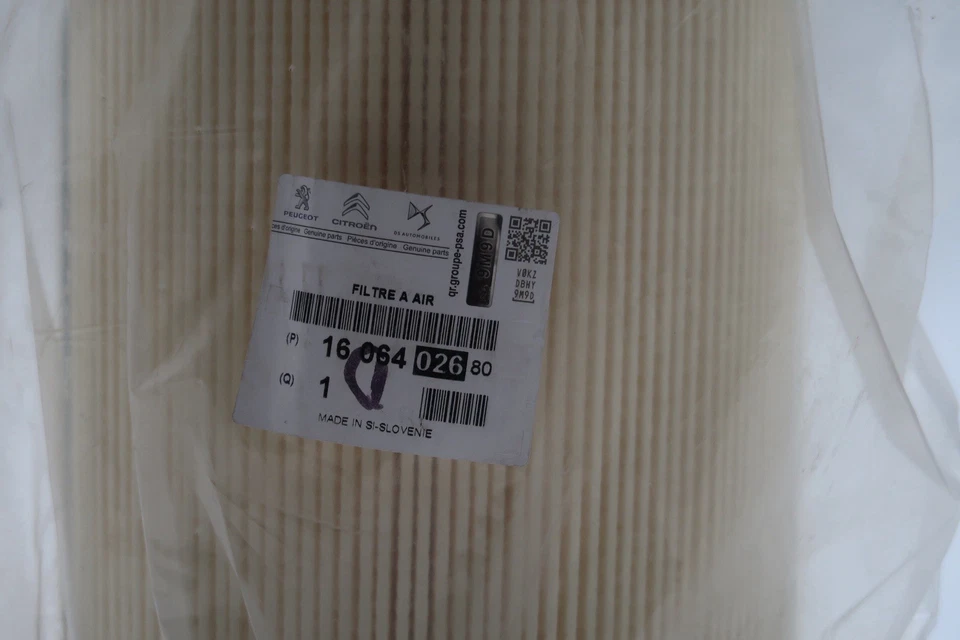 Air Filter fits PEUGEOT BOXER 2.0D 2015 on Bosch 1444QT 1444QV 1444SQ 1606402680 - Image 4 of 4