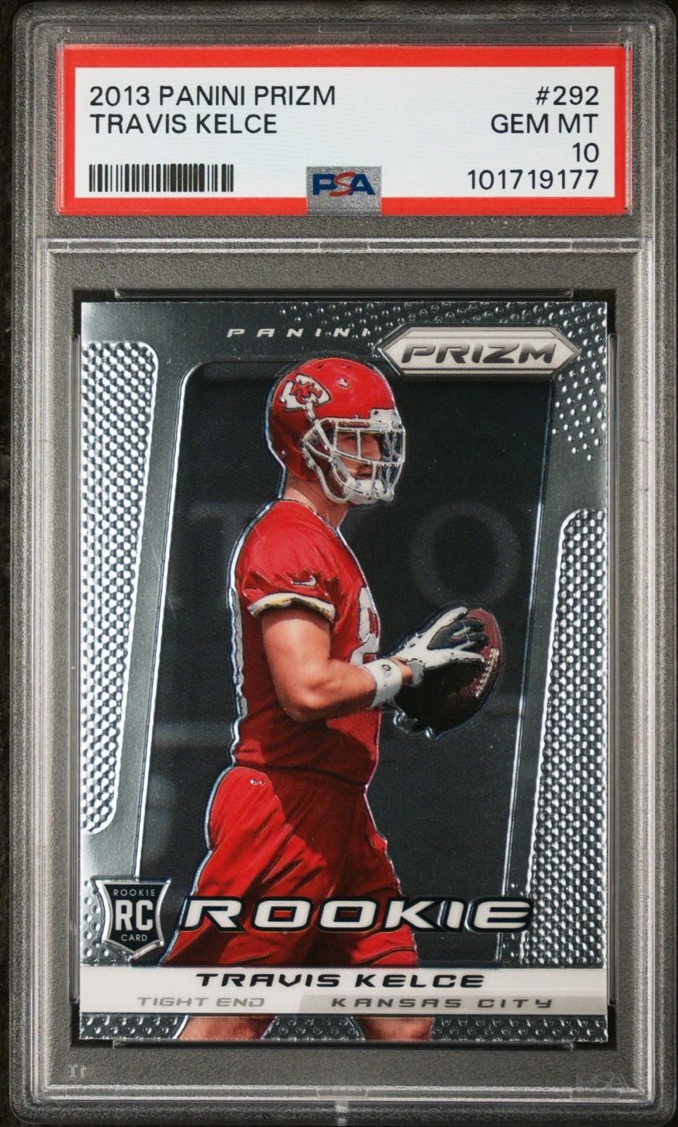 2013 Panini Prizm Travis Kelce RC #292 PSA 10 💎