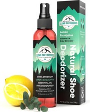 Natural Shoe Deodorizer Spray - Extra Strength Odor Eliminator for Smelly Shoes