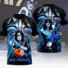 Ace Frehley Thank You For The Memories Signature T-shirt 3D Apparel