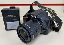 Nikon D5600 18-55mm DX VR Lens DSLR Camera 2 Batteries And Charger..MC 88038..