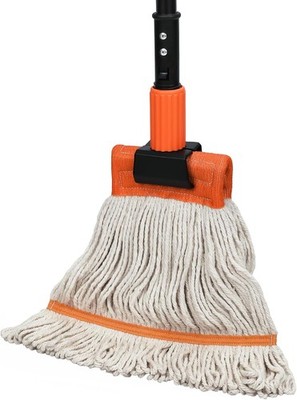 Commercial Mop, 58'' Heavy Duty Industrial Mops for Floor Cleaning, String Cotton
