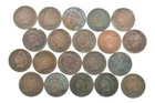Lot 20 1800's 1890-1899 Indian Head Penny Cents US Coin Collection 2/5 Roll *328