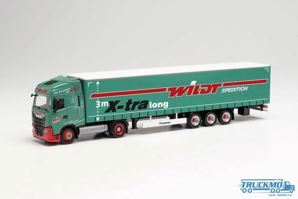 HERPA - IVECO S-WAY SZ WILDT X-TRALONG SPEDITION - SCALA 1:87 - COD.314947 - Immagine 2 di 2