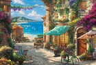 1000 Piece Jigsaw Puzzle Sicilian Flower Blooming Cafe 49  x  72cm BEVERLY F/S