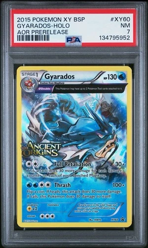 PRIVATE SALE****ANCIENT ORIGINS PR GYARADOS-HOLO PSA 7 NM