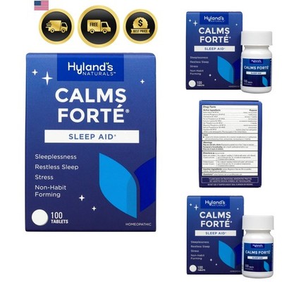Calms Forte Tablets, Natural Relief of Nervous Tension and Occasional Sleeple...