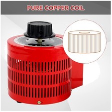 500W Variable Voltage Converter Transformer - 110V to 130VAC