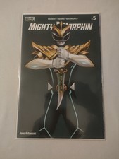 MIGHTY MORPHIN #5 BON BERNARDO VARIANT. Green Power Ranger