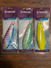 FISHLAB CARNADA SLOW PITCH JIG 250G LOT OF 3 ALL NEW IN PACKAGE